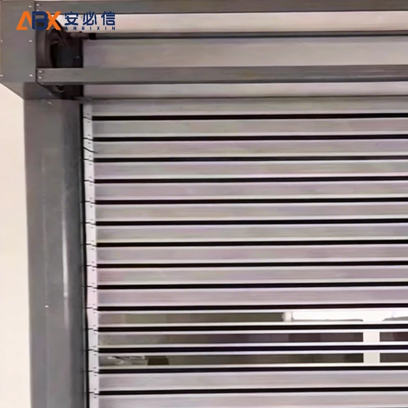 白银螺旋式快速门